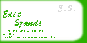edit szandi business card